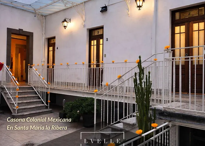 Hermosa En Casona Colonial Mexicana - 1 * México DF